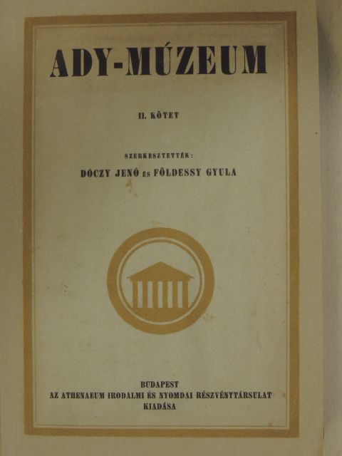 Ady Lajos - Ady-Múzeum II. [antikvár]
