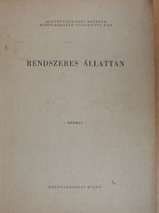 Kölűs Gábor - Rendszeres állattan [antikvár]