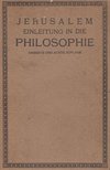 Wilhelm Jerusalem - Einleitung in die Philosophie [antikvár]