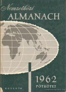 Radó Sándor - Nemzetközi almanach 1962 pótkötet [antikvár]