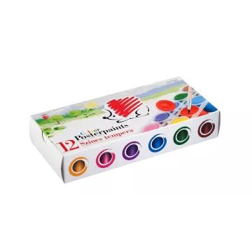 ICO Süni: Tégelyes tempera - 12 db-os, 12 x 25 ml