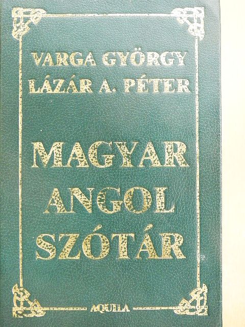 Magyar-Angol kéziszótár [antikvár]