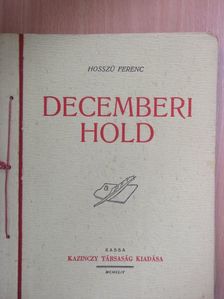 Hosszú Ferenc - Decemberi Hold [antikvár]