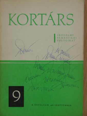 B. Nagy László - Kortárs 1966. szeptember [antikvár]