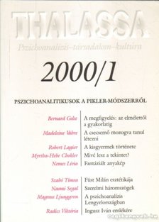 Thalassa 2000/1 [antikvár]