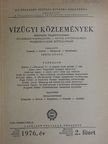 Bognár Győző - Vízügyi Közlemények 1976/2. [antikvár]