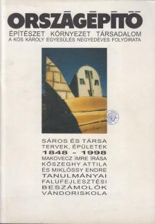 Gerle János (szerk.) - Országépítő kilencedik évfolyam első szám [antikvár]