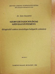 A. Etzioni - Szervezetszociológiai szöveggyűjtemény [antikvár]