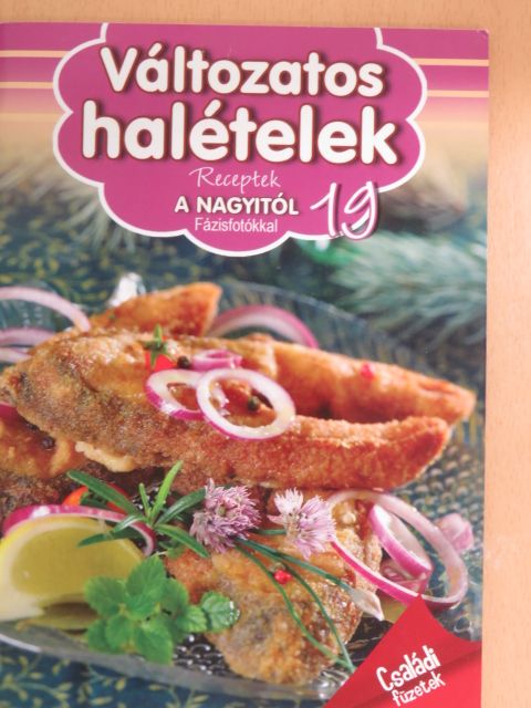 Halmos Mónika - Változatos halételek [antikvár]