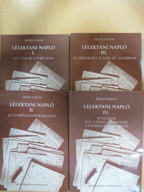 Mérei Ferenc - Lélektani napló I-IV. [antikvár]