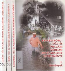 Dr. Joó Bálint - Katasztrófa- tűz- és polgári védelmi jogszabályok gyűjteménye I-III. [antikvár]