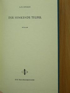 A. R. Lesage - Der hinkende teufel [antikvár]