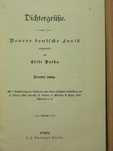 Goethe - Dichtergrüsse [antikvár]