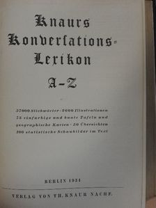 Knaurs konversations-lexikon A-Z [antikvár]