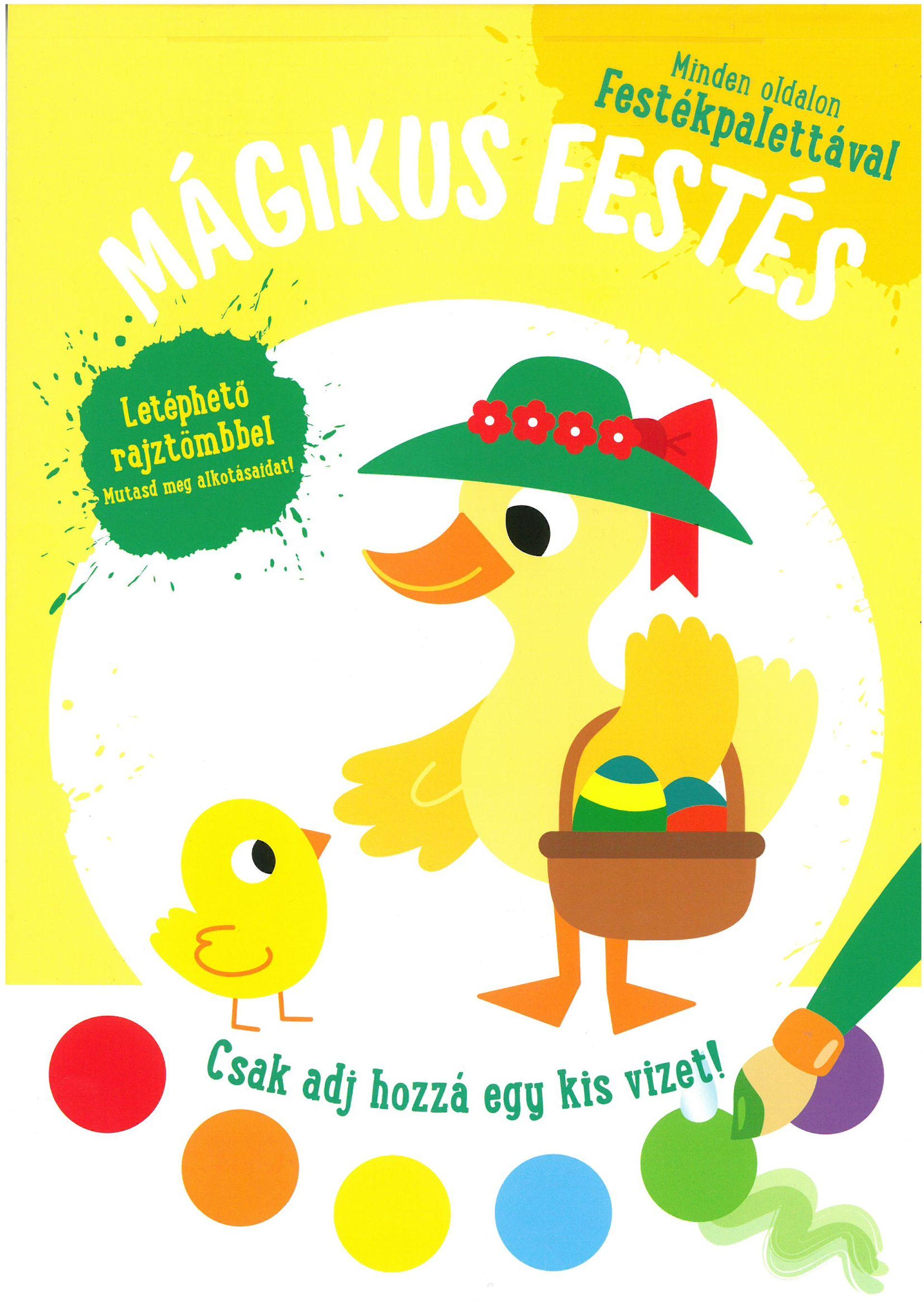 - - Mágikus festés Kacsa