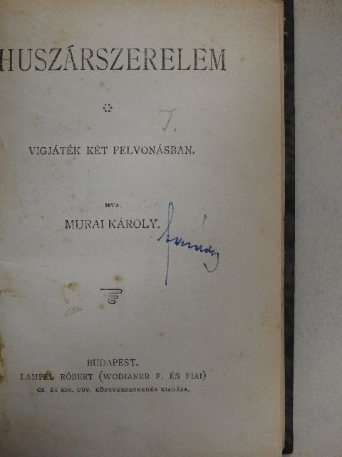 Michel Provins - Huszárszerelem/Jelenetek [antikvár]
