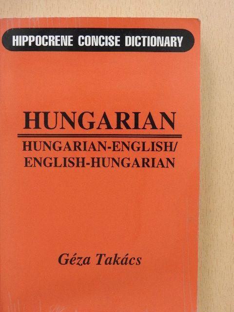 Géza Takács - Hungarian-english/English-hungarian [antikvár]