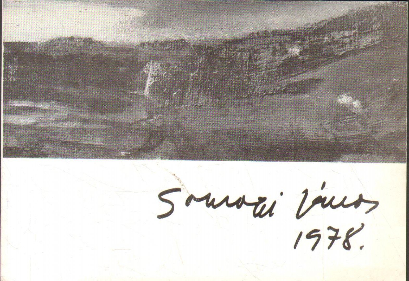 Somogyi János festőművész kiállítása (meghívó) [antikvár]