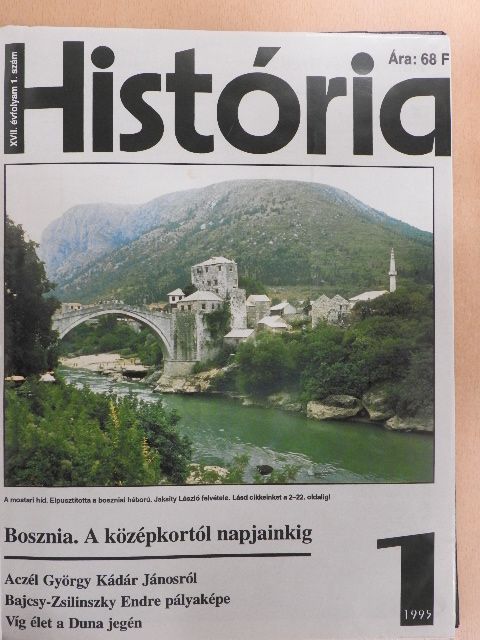 Ádám Magda - História 1995/1-10. [antikvár]