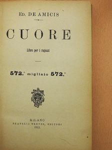 Ed. De Amicis - Cuore [antikvár]