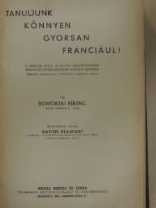 Somorjai Ferenc - Tanuljunk könnyen, gyorsan franciául! [antikvár]