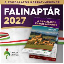 Fiatalok a Nemzetért Alapítvány - A csodálatos Kárpát-medence - Falinaptár 2027