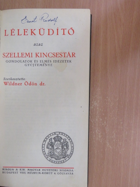 Léleküdítő [antikvár]