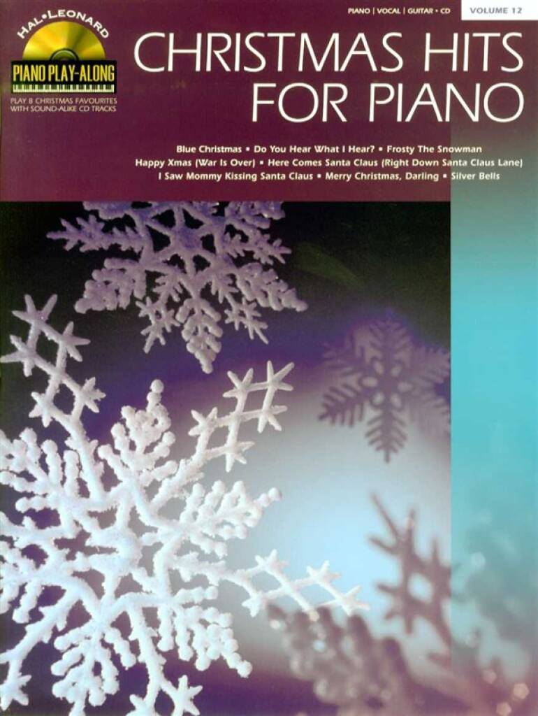 PIANO PLAY-ALONG VOLUME 12: CHRISTMAS HITS FOR PIANO FOR PVG + CD