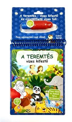 A teremtés - vizes kifestő