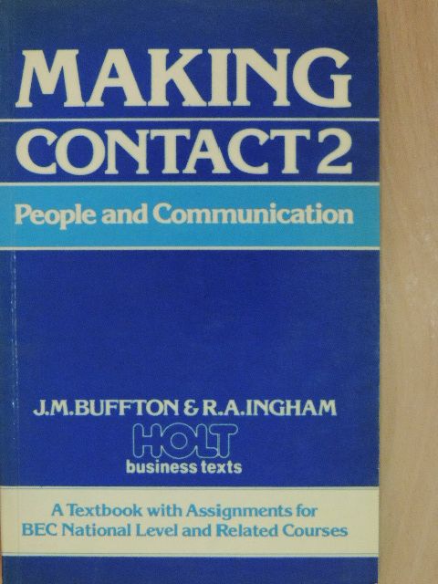 J. M. Buffton - Making Contact 2 [antikvár]