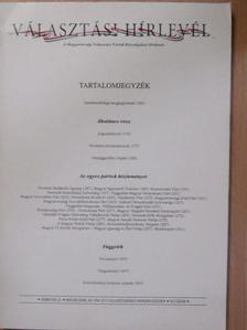 Választási Hírlevél 1994/2. [antikvár]