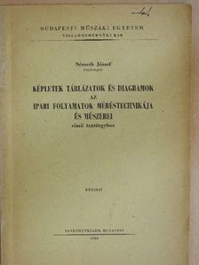 Németh József - Képletek táblázatok és diagramok az ipari folyamatok méréstechnikája és műszerei című tantárgyhoz  [antikvár]