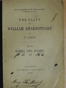 William Shakespeare - Romeo and Juliet [antikvár]