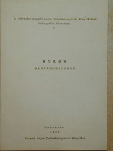 Byron Magyarországon [antikvár]
