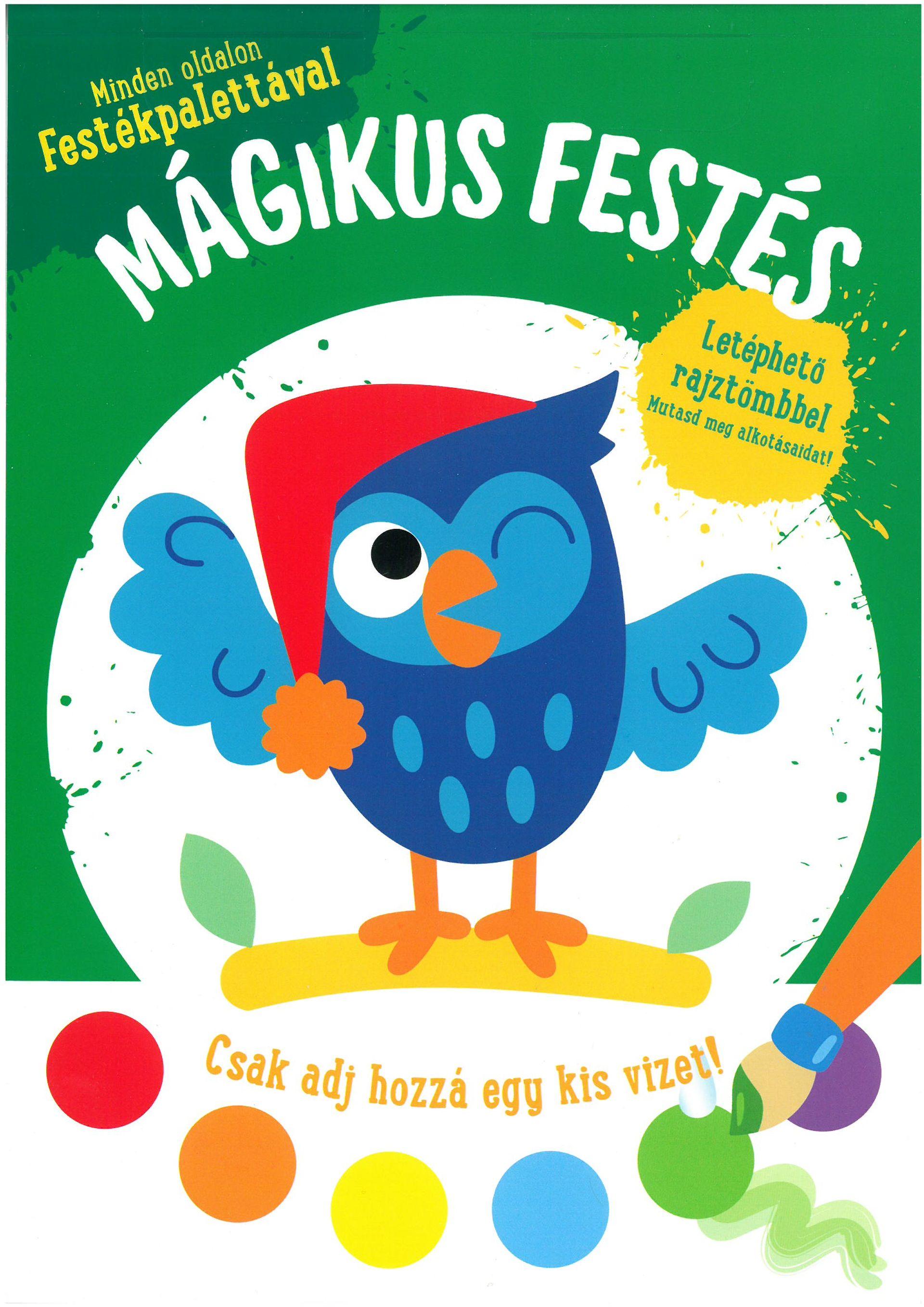 Mágikus festés Bagoly