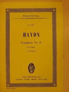 Joseph Haydn - Symphony No. 8 G major [antikvár]