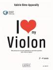 BIME-APPARAILLY, VALÉRIE - I LOVE MY VIOLON 2e-4e ANNÉE
