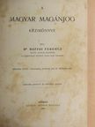 Dr. Raffay Ferencz - A magyar magánjog kézikönyve II. [antikvár]