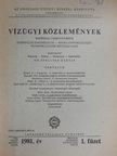 Benedek Pál - Vízügyi Közlemények 1981/1. [antikvár]