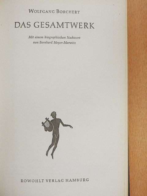 Wolfgang Borchert - Das Gesamtwerk [antikvár]