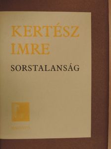 Kertész Imre - Sorstalanság [antikvár]