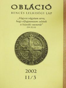 Adrienne von Speyr - Obláció 2002. II/3 [antikvár]