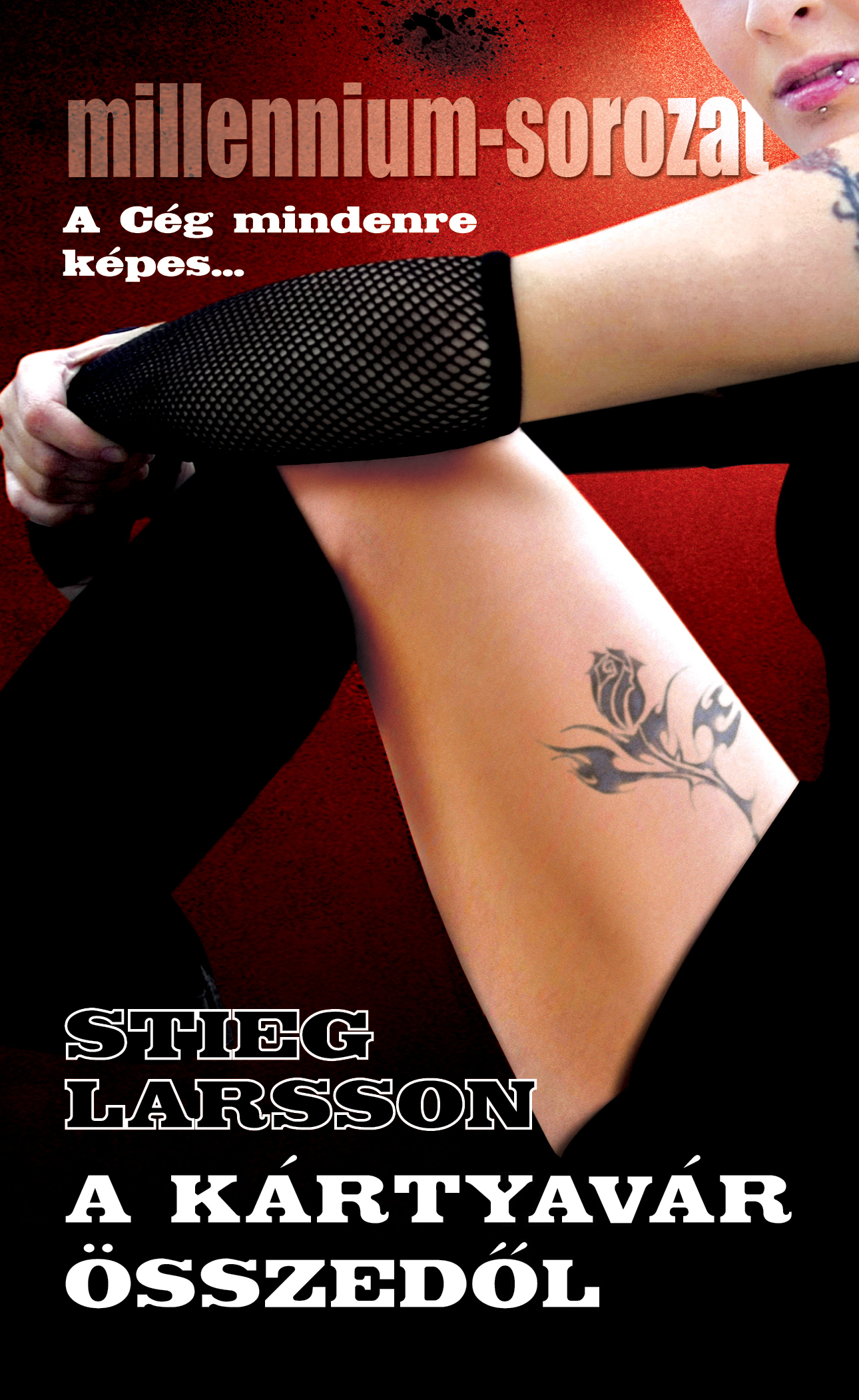 Stieg Larsson - A kártyavár összedől - zsebkönyv [szépséghibás]