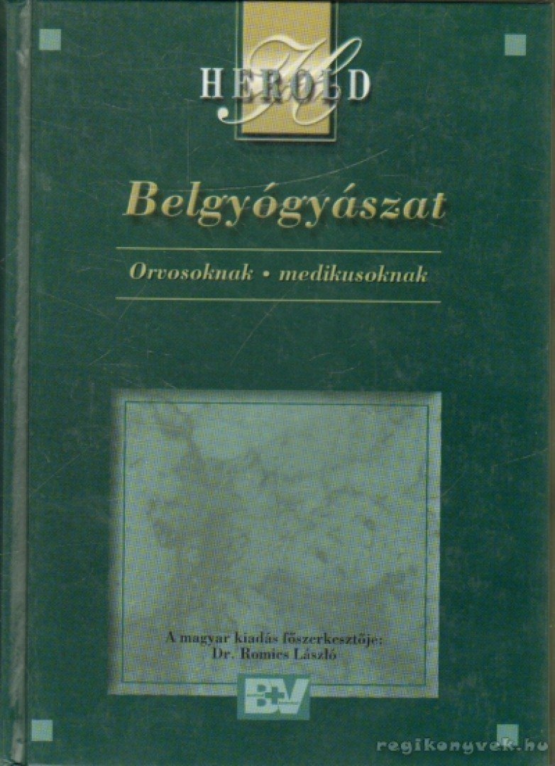 Herold, G. - Belgyógyászat [antikvár]
