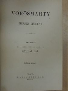 Vörösmarty Mihály - Vörösmarty minden munkái V. [antikvár]