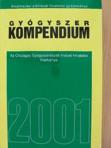 Gyógyszer kompendium 2001 [antikvár]