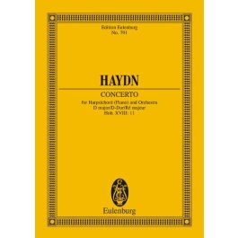 HAYDN J. - CONCERTO FOR HARPSICHORD (PIANO) AND ORCHESTRA D MAJOR HOB. XVIII:11