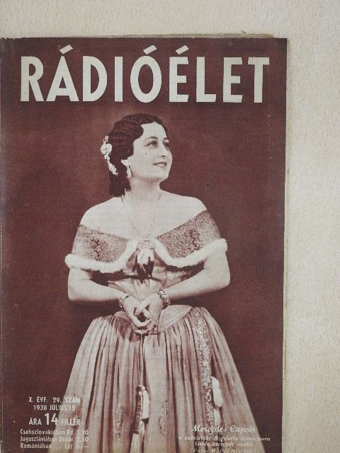 Bibó Lajos - Rádióélet 1938. július 15. [antikvár]