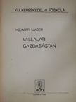 Molnárfi Sándor - Vállalati gazdaságtan [antikvár]
