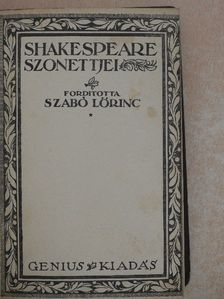Shakespeare - Shakespeare szonettjei [antikvár]